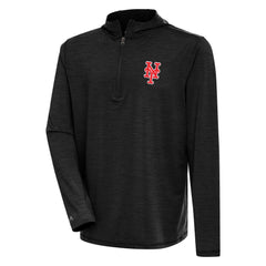 New York Mets Antigua Tidy Quarter-Zip Hoodie Outlet