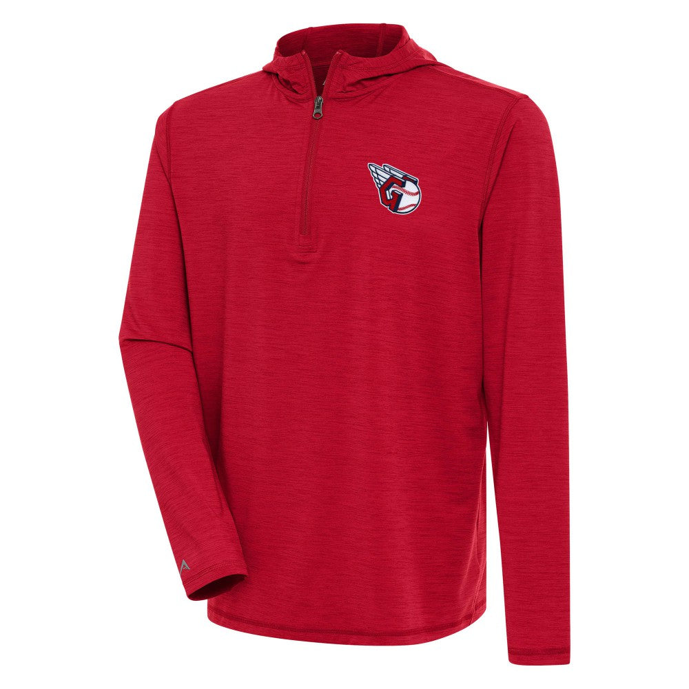 Cleveland Guardians Antigua Tidy Quarter-Zip Hoodie Sale