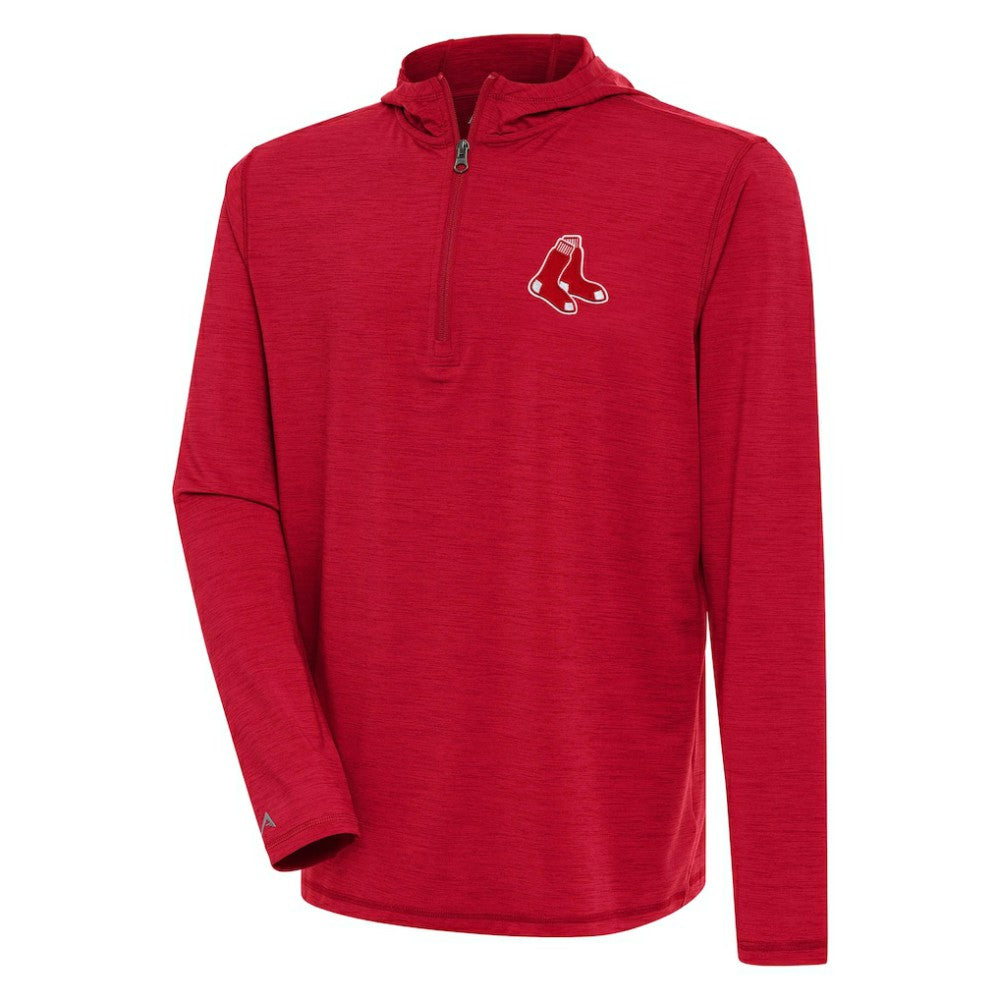 Boston Red Sox Antigua Tidy Quarter-Zip Hoodie Online