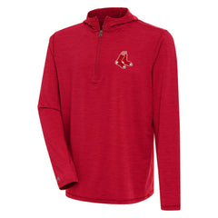 Boston Red Sox Antigua Tidy Quarter-Zip Hoodie Online