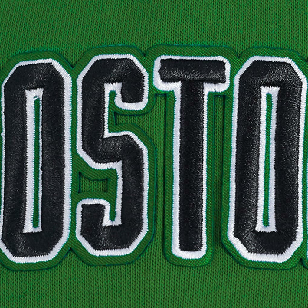Boston Celtics Pro Standard Area Code Pullover Hoodie Kelly Green