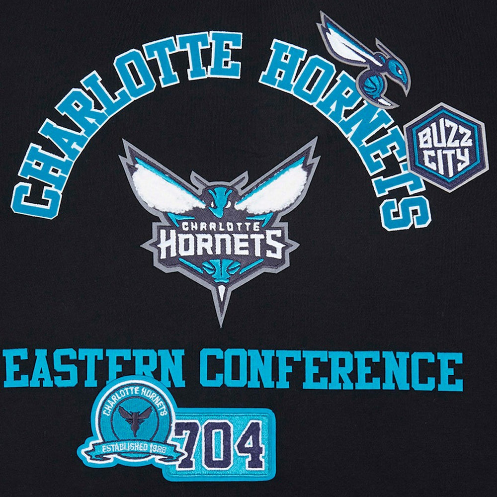 Charlotte Hornets Pro Standard Area Code Pullover Hoodie Black