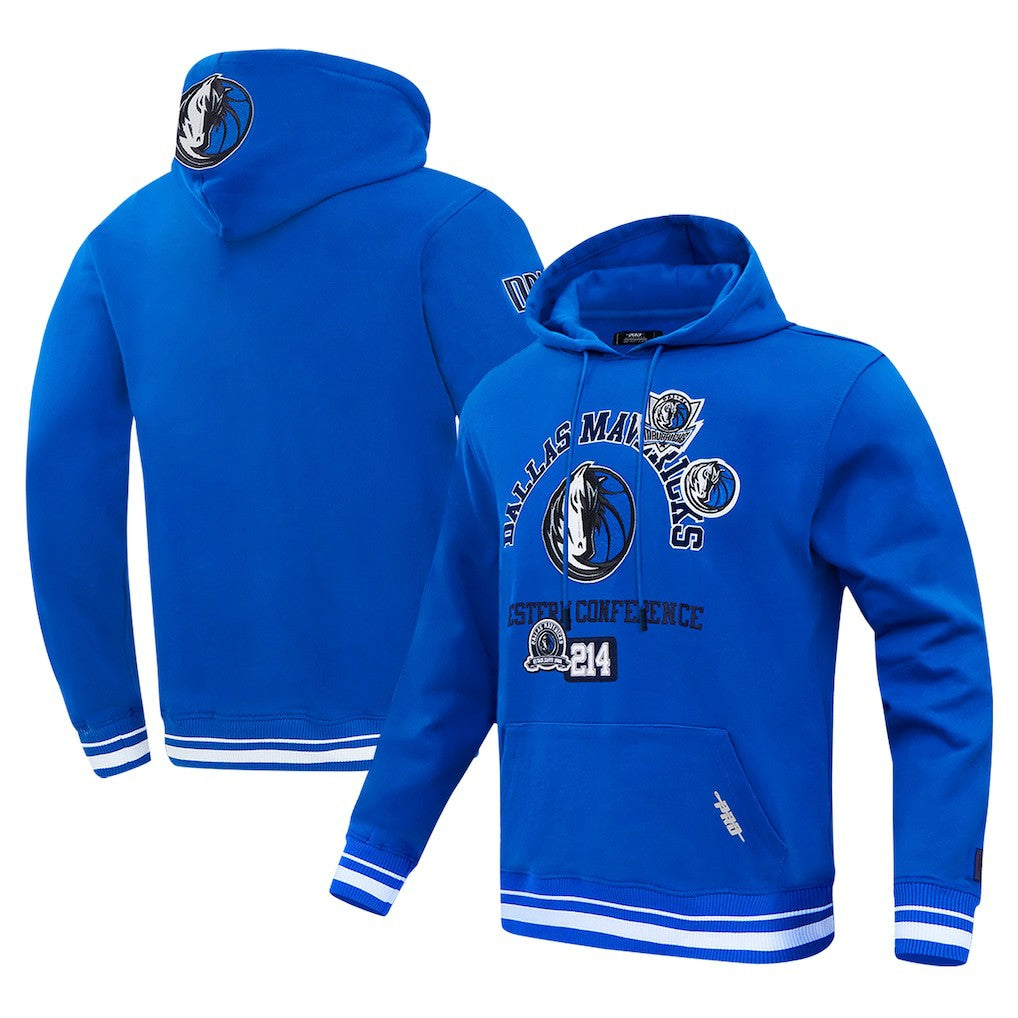 Dallas Mavericks Pro Standard Area Code Pullover Hoodie Blue