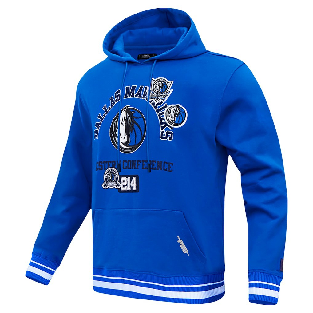 Dallas Mavericks Pro Standard Area Code Pullover Hoodie Blue