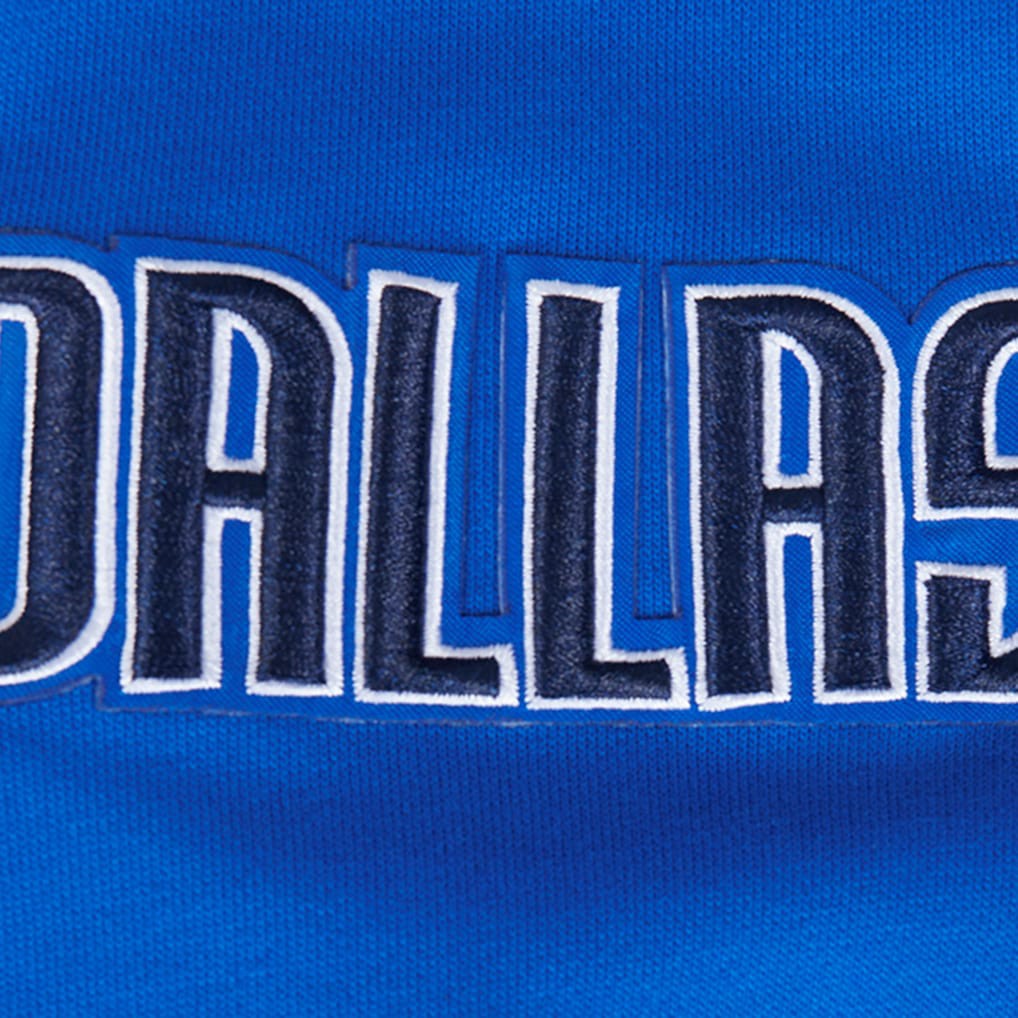 Dallas Mavericks Pro Standard Area Code Pullover Hoodie Blue