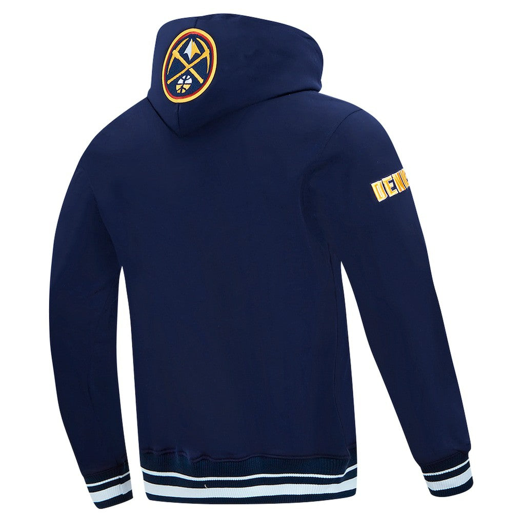 Denver Nuggets Pro Standard Area Code Pullover Hoodie Navy