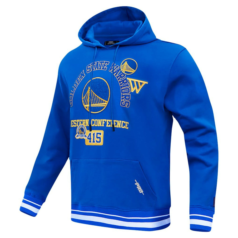 Golden State Warriors Pro Standard Area Code Pullover Hoodie Royal