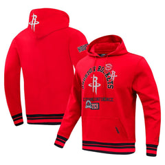 Houston Rockets Pro Standard Area Code Pullover Hoodie Red