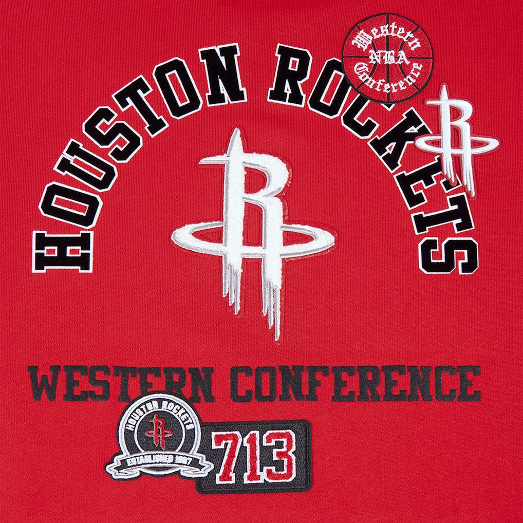Houston Rockets Pro Standard Area Code Pullover Hoodie Red