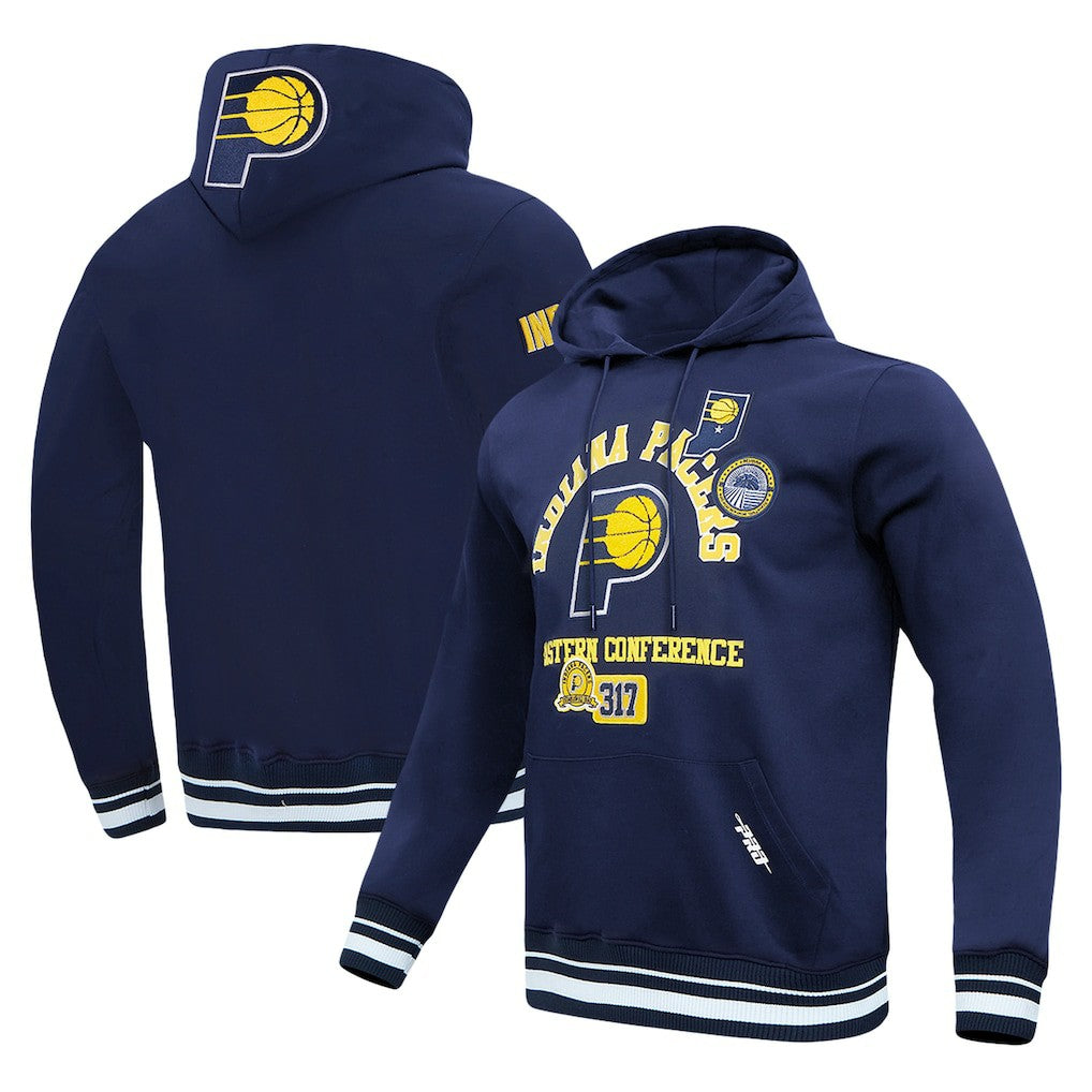 Indiana Pacers Pro Standard Area Code Pullover Hoodie Navy