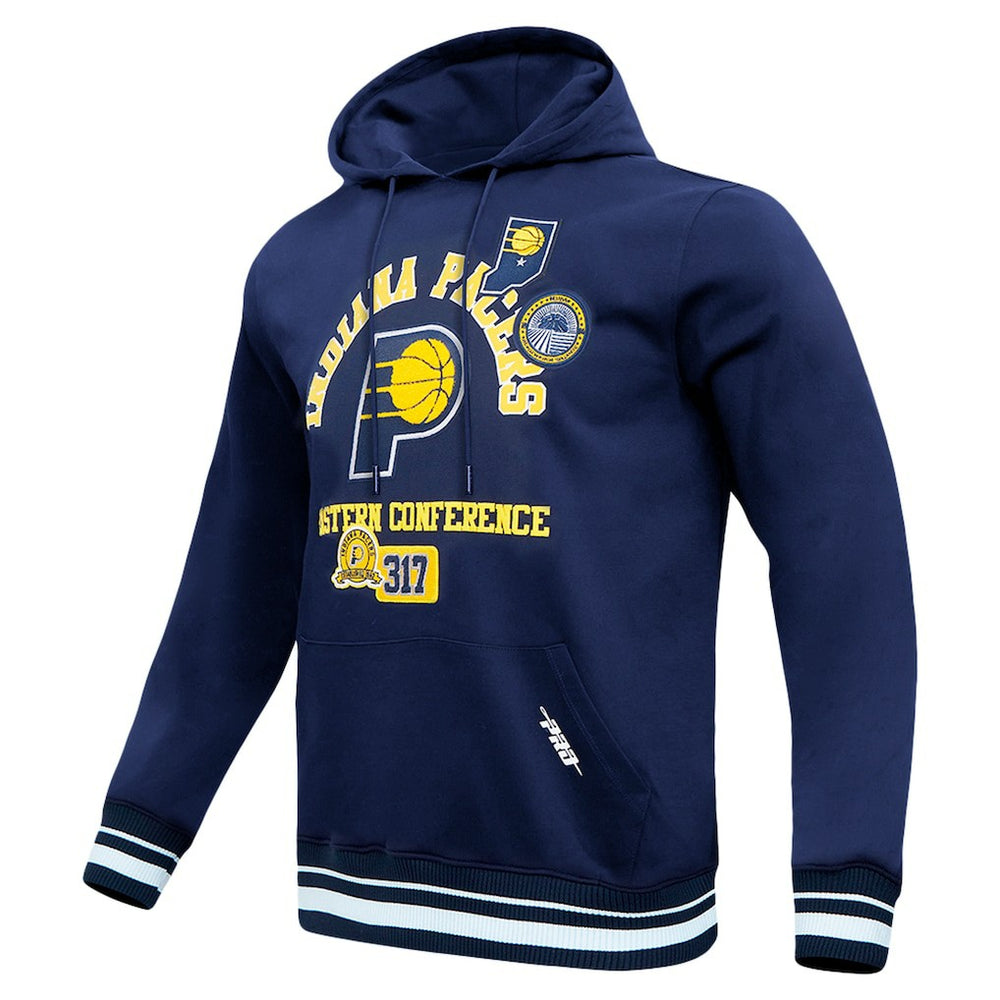 Indiana Pacers Pro Standard Area Code Pullover Hoodie Navy