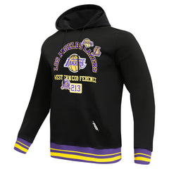 Los Angeles Lakers Pro Standard Area Code Pullover Hoodie Black