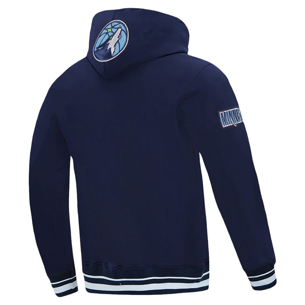 Minnesota Timberwolves Pro Standard Area Code Pullover Hoodie Navy