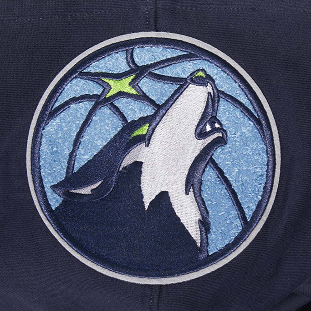 Minnesota Timberwolves Pro Standard Area Code Pullover Hoodie Navy