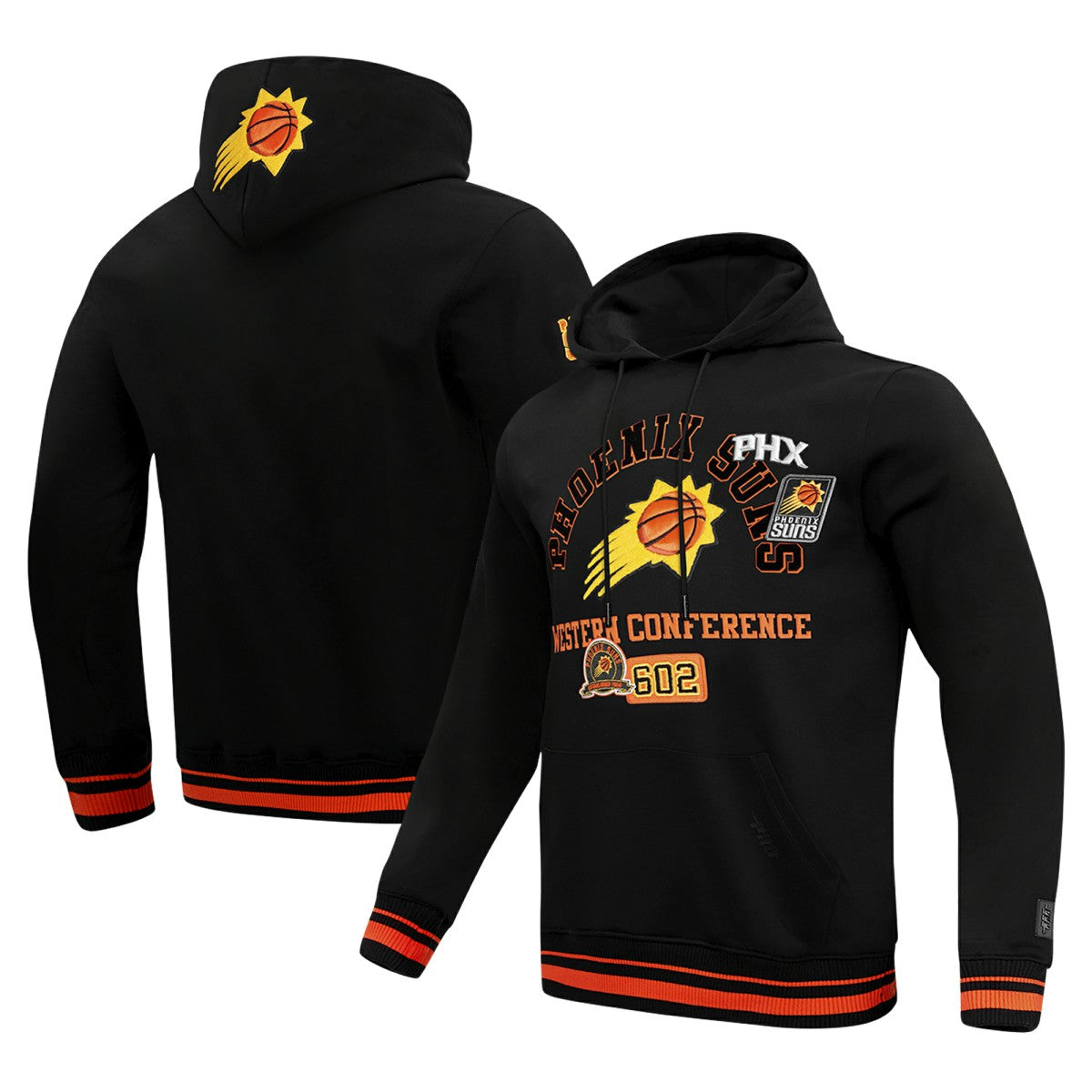 Phoenix Suns Pro Standard Area Code Pullover Hoodie Black