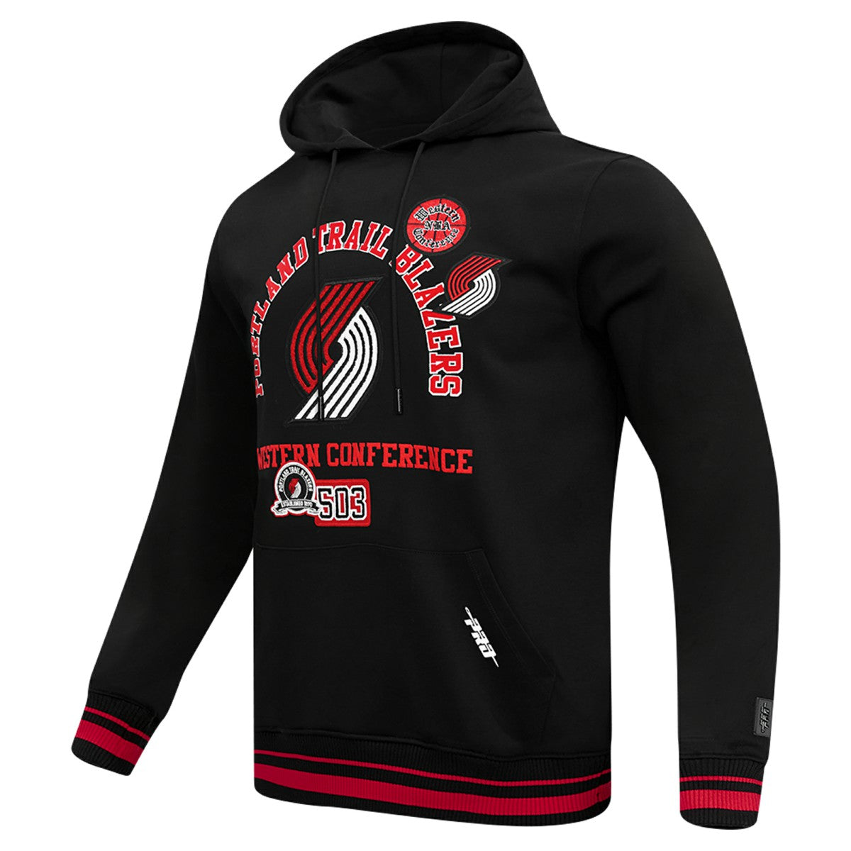 Portland Trail Blazers Pro Standard Area Code Pullover Hoodie Black