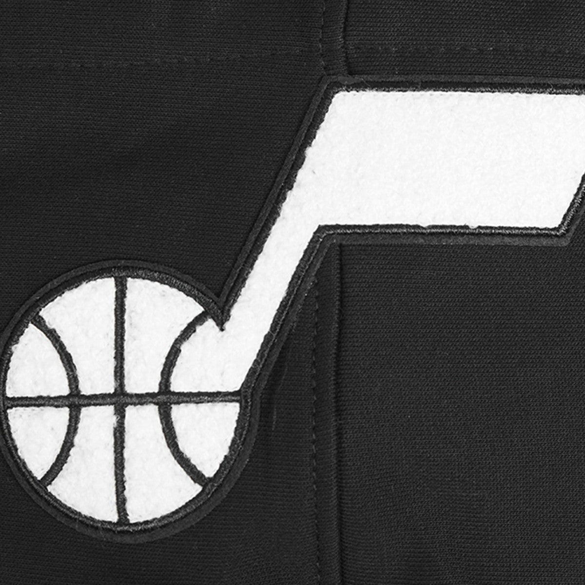 Utah Jazz Pro Standard Area Code Pullover Hoodie Black