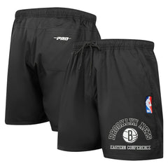 Brooklyn Nets Pro Standard Area Code Shorts Black