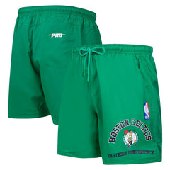 Boston Celtics Pro Standard Area Code Shorts Kelly Green