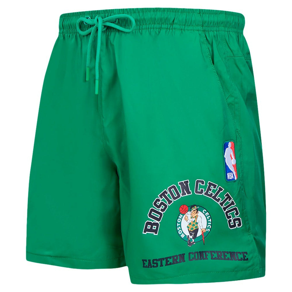 Boston Celtics Pro Standard Area Code Shorts Kelly Green