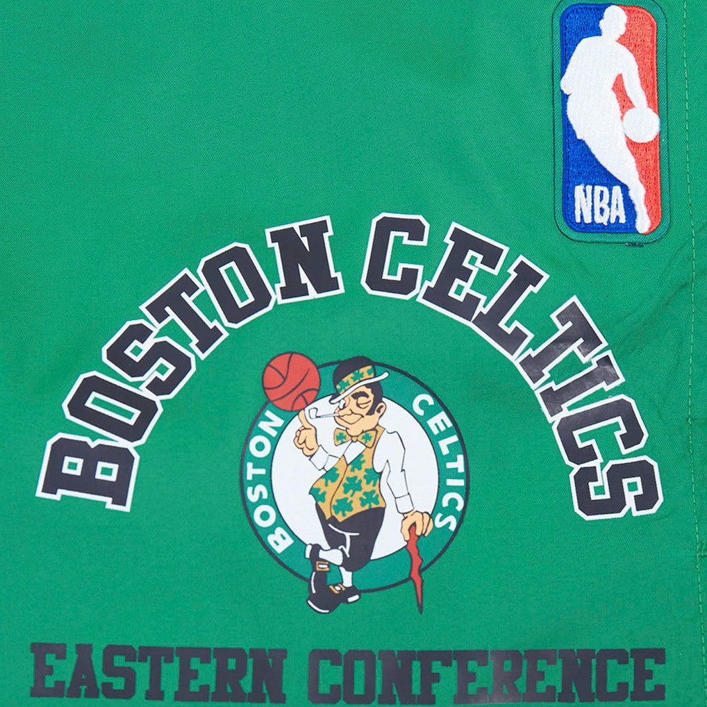 Boston Celtics Pro Standard Area Code Shorts Kelly Green