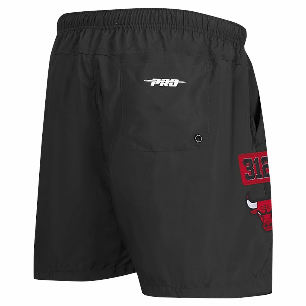 Chicago Bulls Pro Standard Area Code Shorts Black