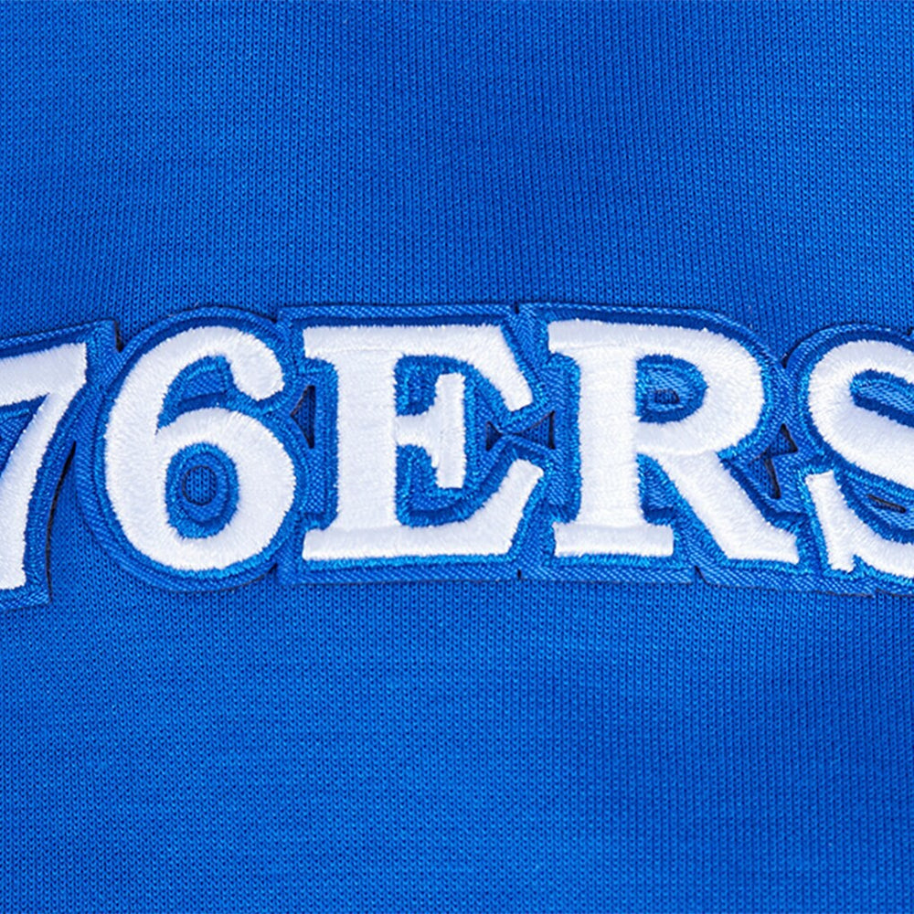 Philadelphia 76ers Pro Standard Split Logo Pullover Hoodie Royal