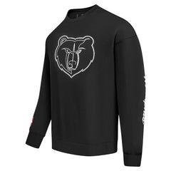 Memphis Grizzlies Pro Standard Paint the City Drop Shoulder Sweatshirt Black