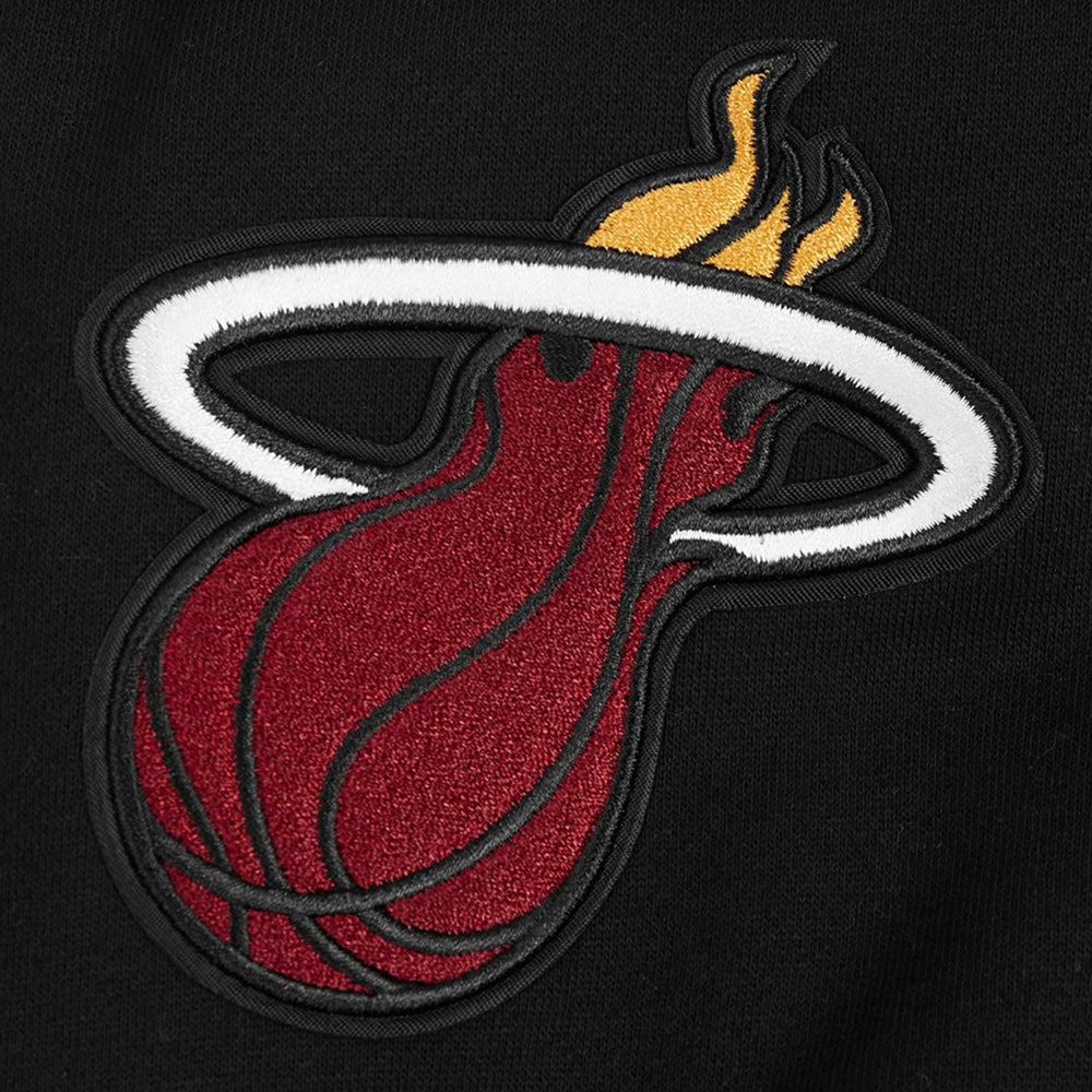 Miami Heat Pro Standard Paint the City Drop Shoulder Sweatshirt Black