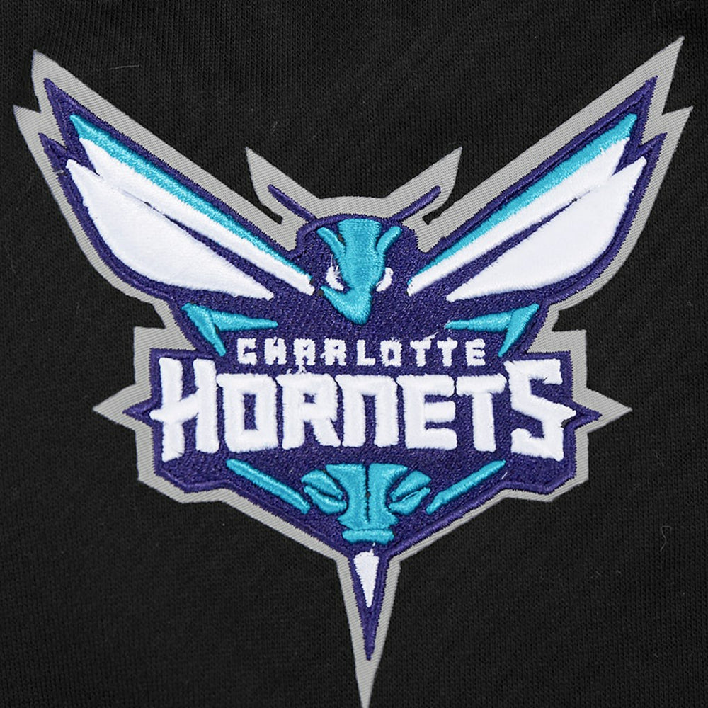 Charlotte Hornets Pro Standard Paint the City Drop Shoulder Sweatshirt Black