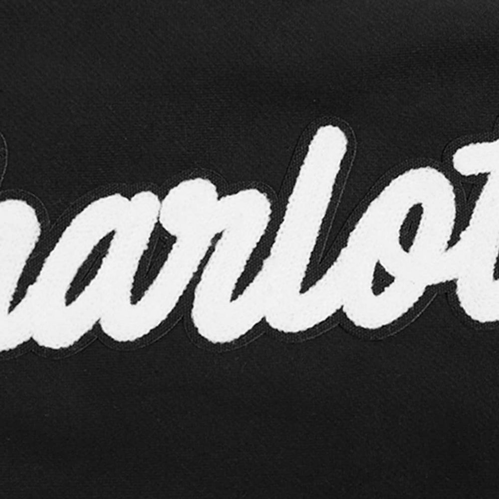 Charlotte Hornets Pro Standard Paint the City Drop Shoulder Sweatshirt Black