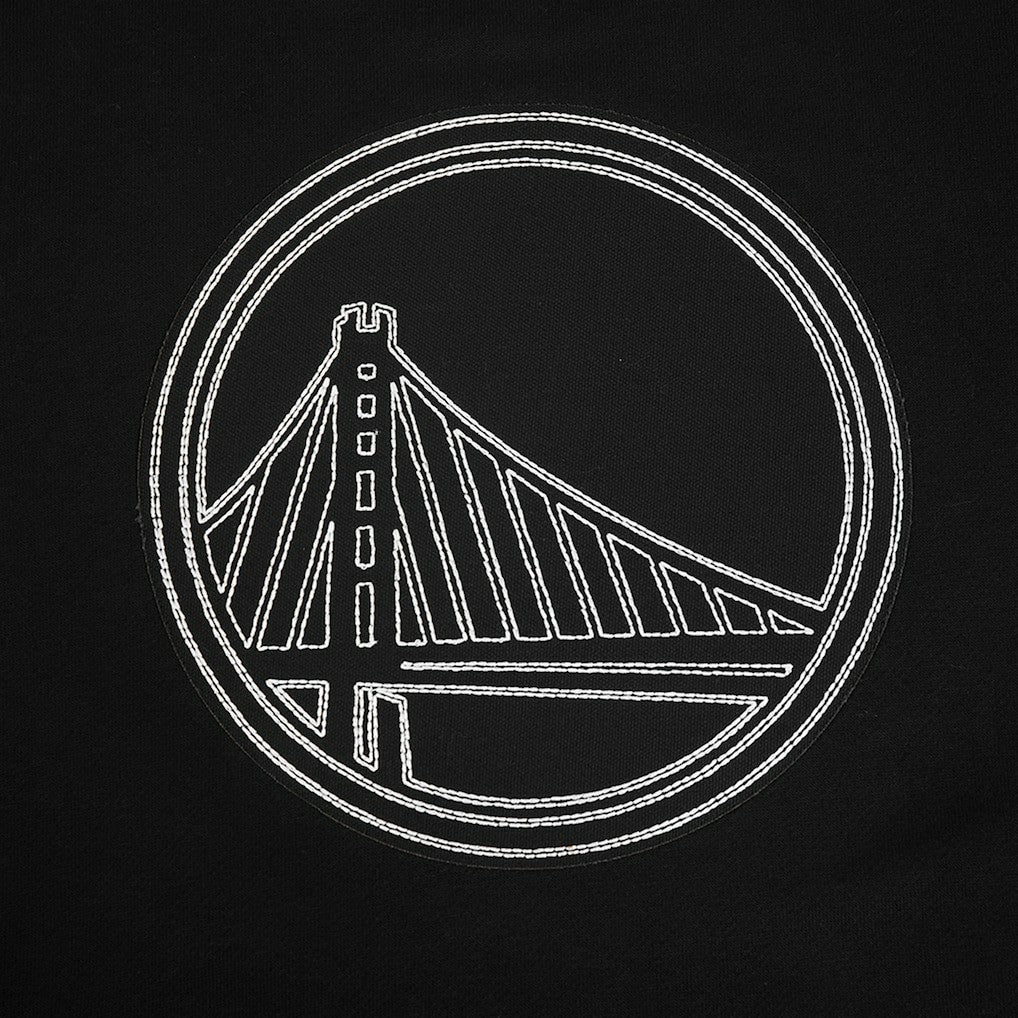 Golden State Warriors Pro Standard Paint the City Drop Shoulder Sweatshirt Black