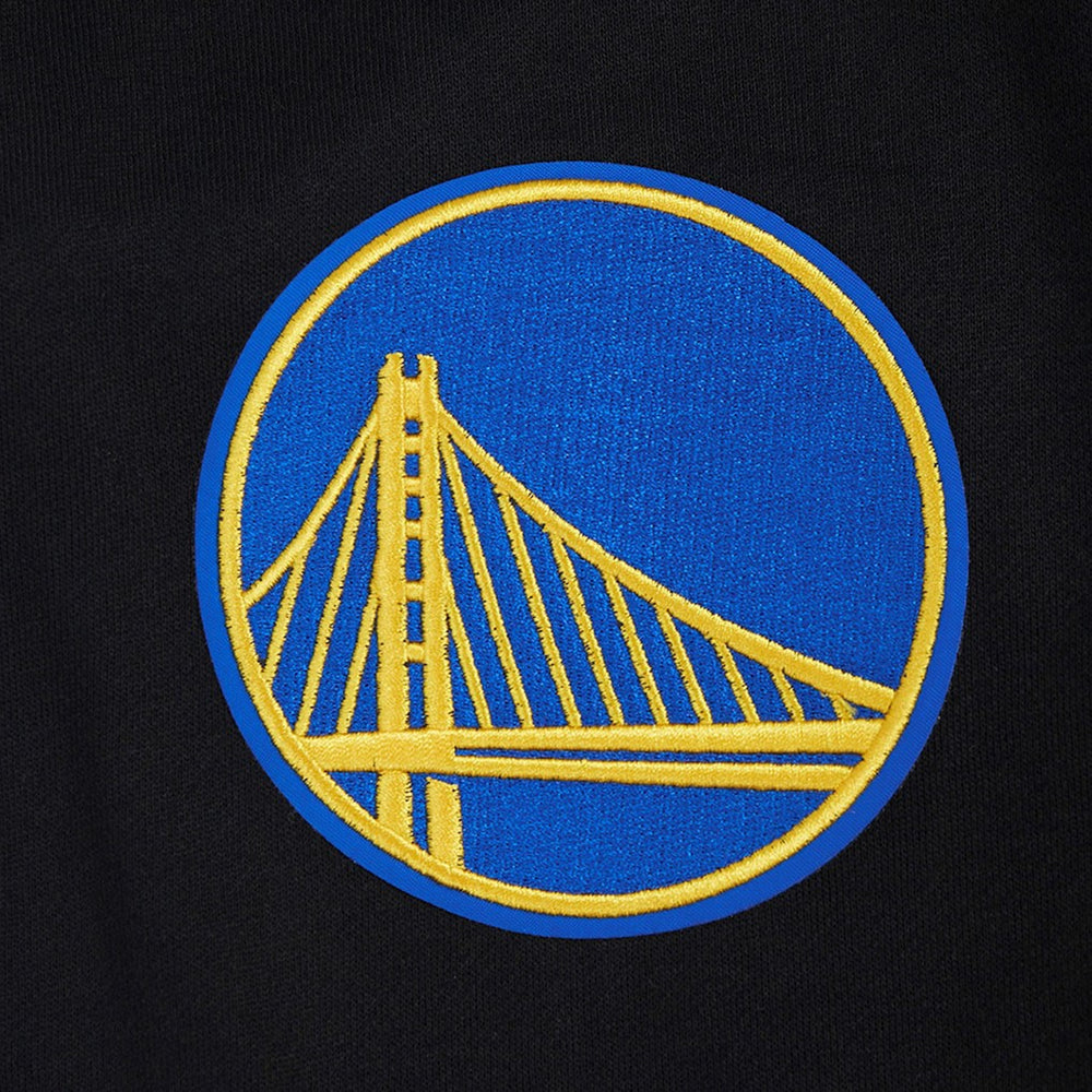 Golden State Warriors Pro Standard Paint the City Drop Shoulder Sweatshirt Black