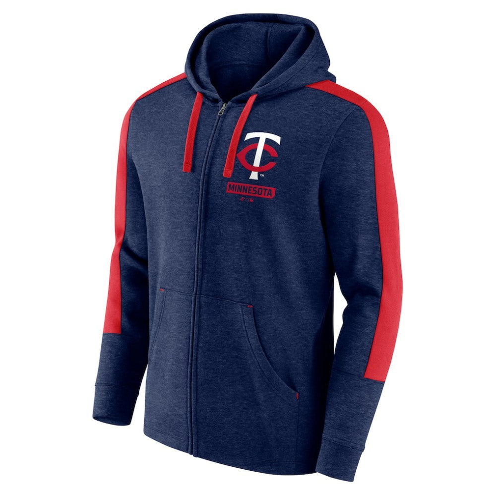 Minnesota Twins Fanatics Gains Fleece Full-Zip Hoodie Discount