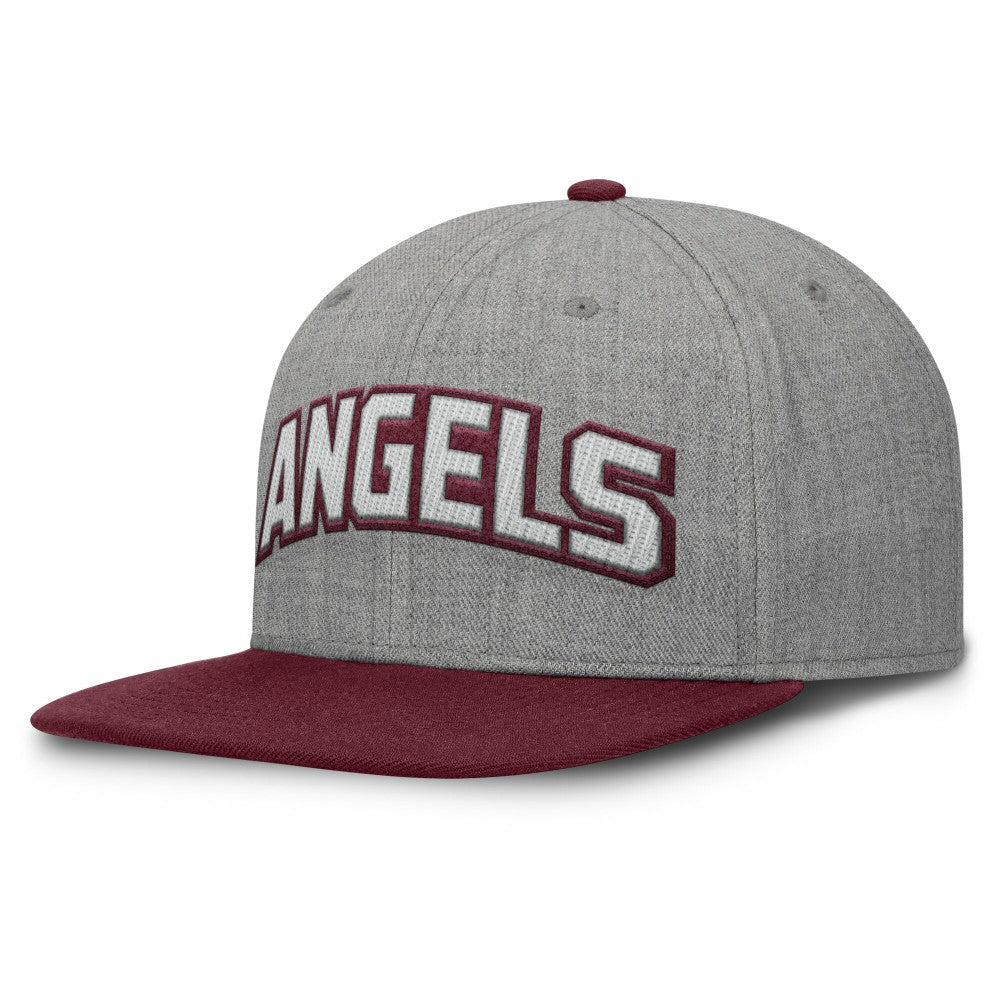 Los Angeles Angels Fanatics Elements Felt Chainstitch Snapback Hat Near Me
