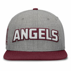 Los Angeles Angels Fanatics Elements Felt Chainstitch Snapback Hat Near Me