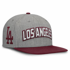 Los Angeles Dodgers Fanatics Elements Felt Chainstitch Snapback Hat Online