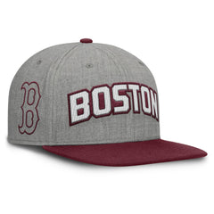 Boston Red Sox Fanatics Elements Felt Chainstitch Snapback Hat Online