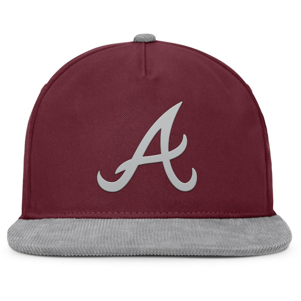 Atlanta Braves Fanatics Front Office Snapback Hat Outlet