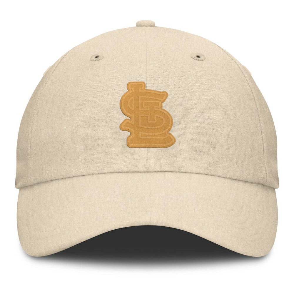 St. Louis Cardinals Fanatics Front Office Leather Patch Adjustable Hat Sale