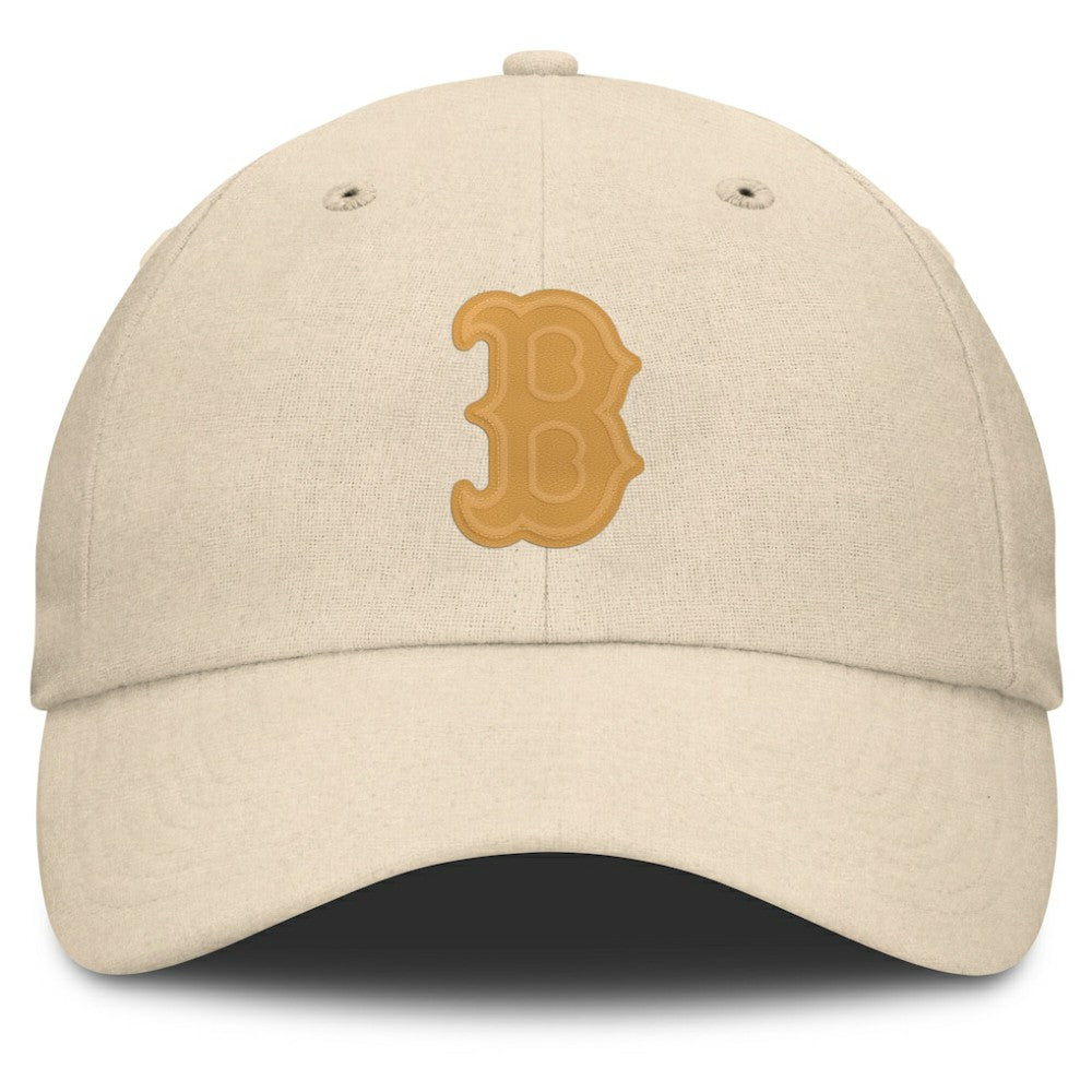 Boston Red Sox Fanatics Front Office Leather Patch Adjustable Hat Outlet