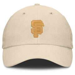 San Francisco Giants Fanatics Front Office Leather Patch Adjustable Hat Online