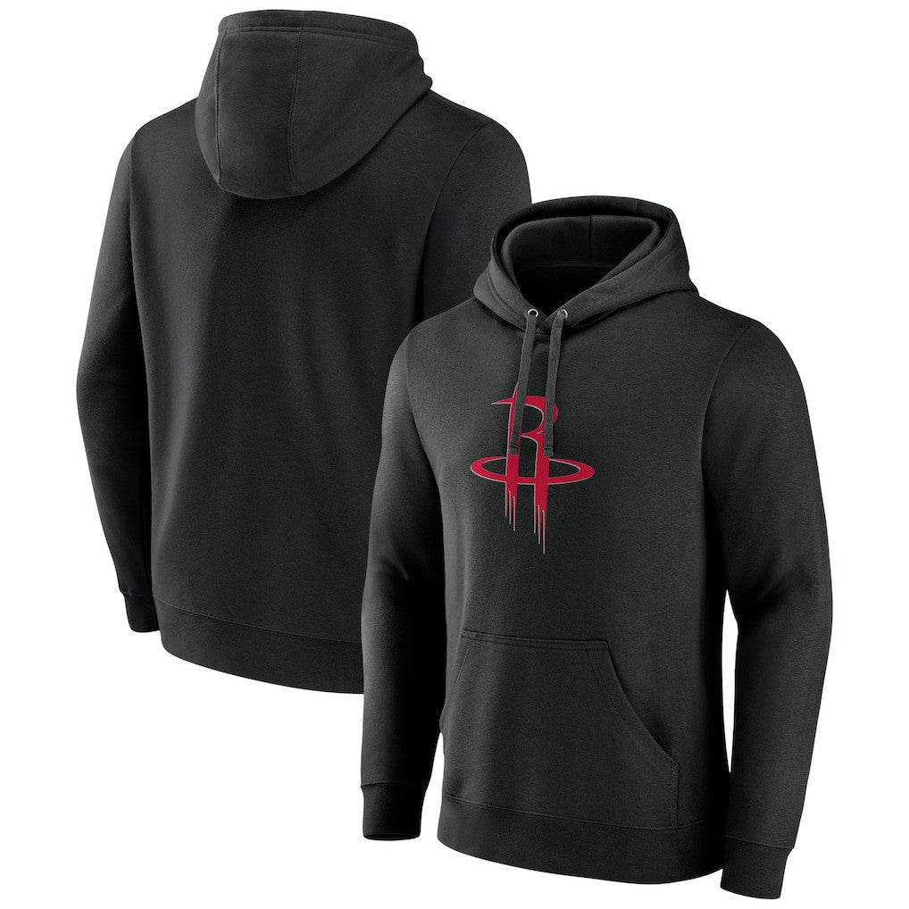 Houston Rockets Primary Logo Pullover Hoodie Black