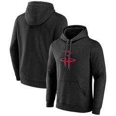 Houston Rockets Primary Logo Pullover Hoodie Black