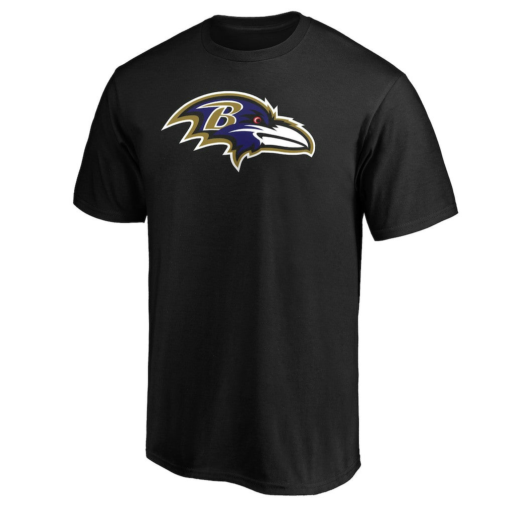 Baltimore Ravens Primary Logo T-Shirt - Black - Fanatics