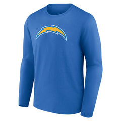 Los Angeles Chargers Primary Logo Long Sleeve T-Shirt - Powder Blue - NFL