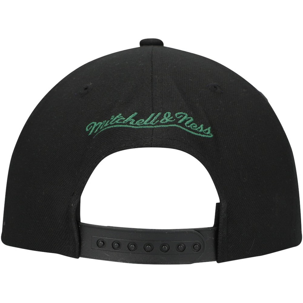 New Jersey Devils Mitchell & Ness Core Team Script 2.0 Snapback Hat - Black | NHL Clearance