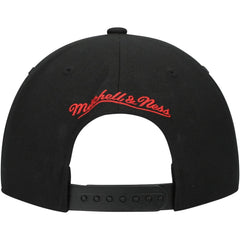 New York Rangers Mitchell & Ness Core Team Script 2.0 Snapback Hat - Black | NHL discount