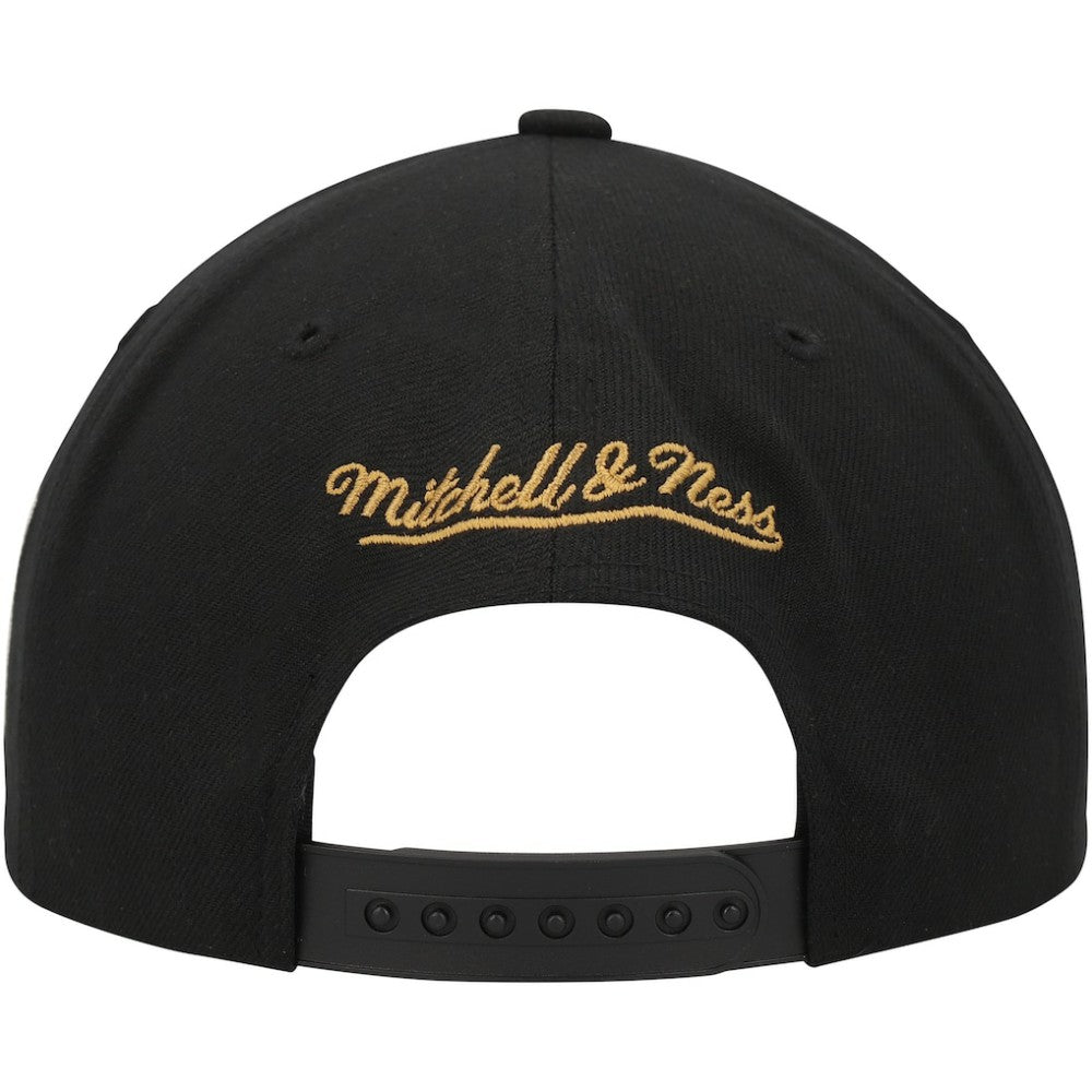 Vegas Golden Knights Mitchell & Ness Core Team Script 2.0 Snapback Hat - Black | NHL Clearance