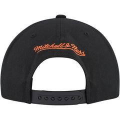 Edmonton Oilers Mitchell & Ness Core Team Script 2.0 Snapback Hat - Black | NHL discount